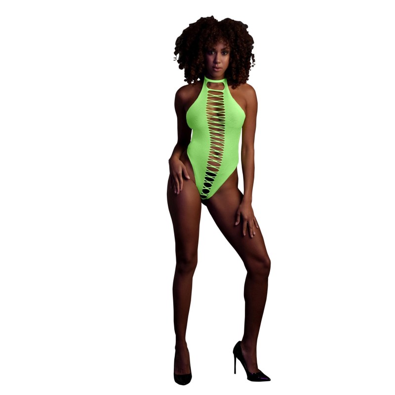 High-Cut Body - Neon Green - XS/XL